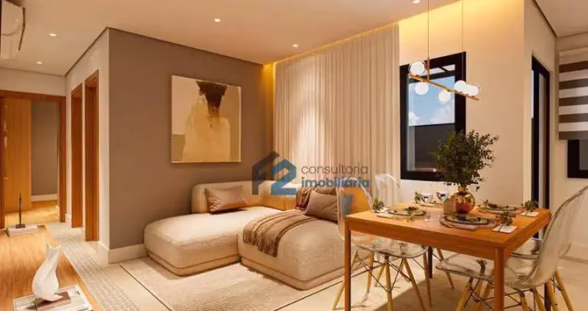 Apartamento garden à venda, 92 m² por r$ 630.000,00 - campestre - santo andré/sp