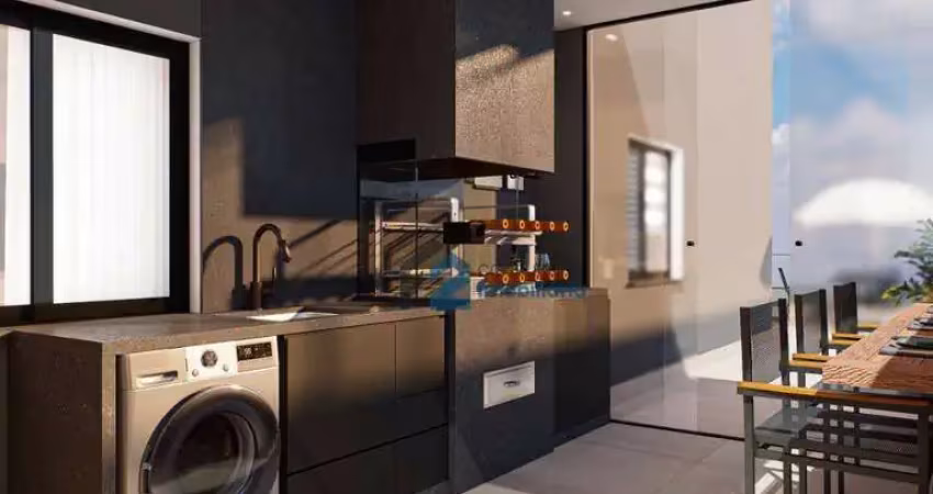 Apartamento garden à venda, 116 m² por r$ 670.000,00 - campestre - santo andré/sp