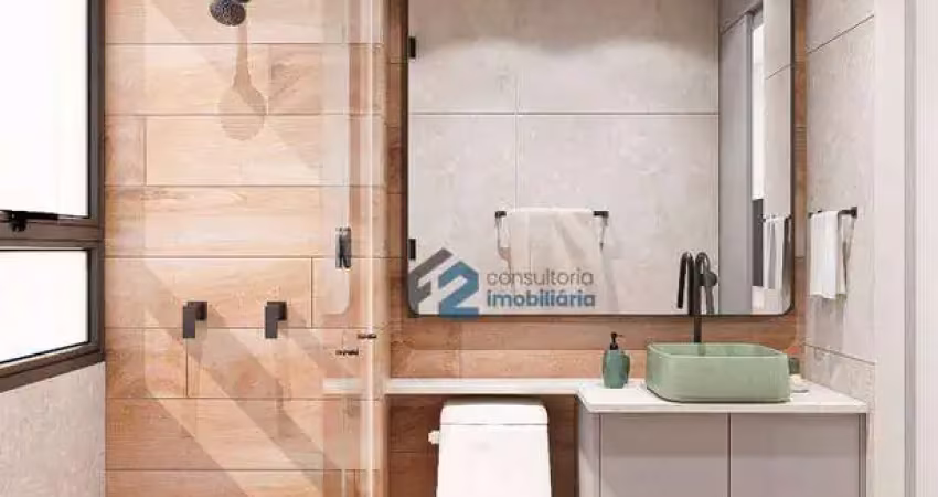 Apartamento garden com 2 dormitórios à venda, 85 m² por r$ 915.419,60 - jardim - santo andré/sp