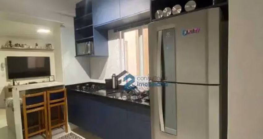 Cobertura à venda, 108 m² por r$ 590.000,00 - parque das nações - santo andré/sp