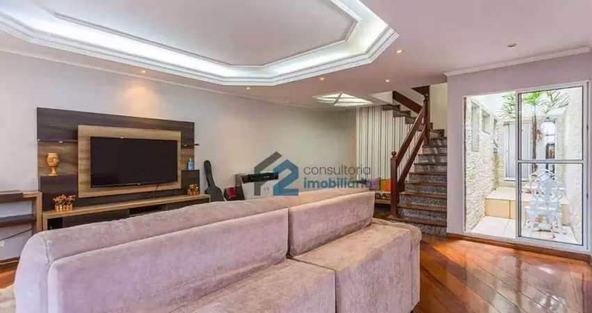 Casa com 3 dormitórios à venda, 300 m² por r$ 850.000 - vila silvestre - santo andré/sp