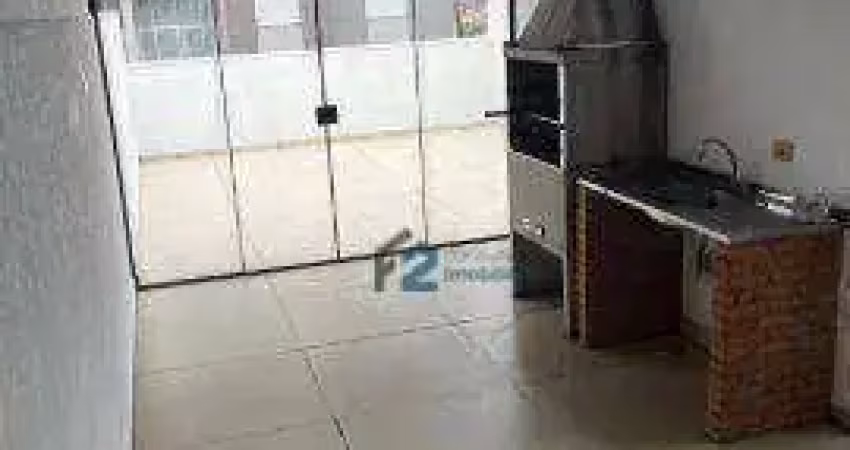 Cobertura com 2 dormitórios à venda, 100 m² por r$ 580.000 - campestre - santo andré/sp