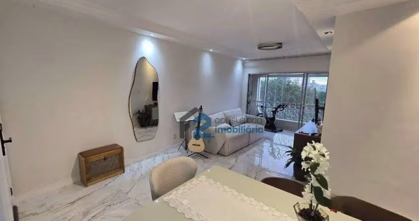 Apartamento com 3 dormitórios, 105 m² - venda por r$ 900.000 ou aluguel por r$ 5.987/mês - barcelona - são caetano do sul/sp