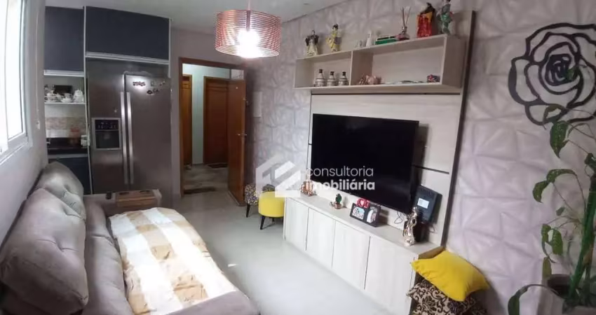 Cobertura com 2 dormitórios à venda, 96 m² por r$ 600.000,00 - vila alzira - santo andré/sp