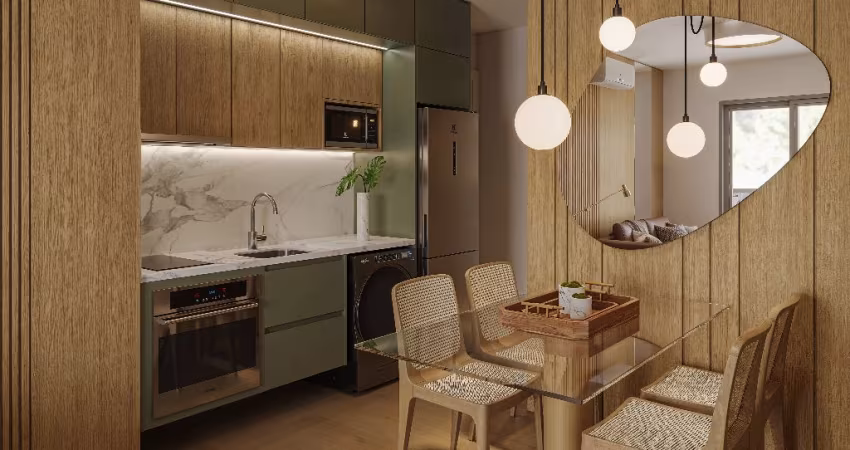 LOFTS e Apartamentos de 1 e 2 quartos com varanda e Lazer.