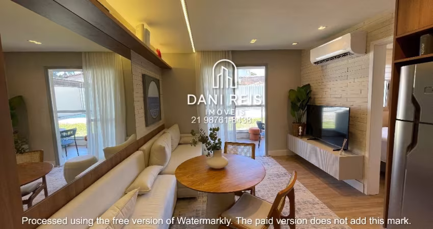 Apartamento de 1 quarto, suíte, varanda e vaga.