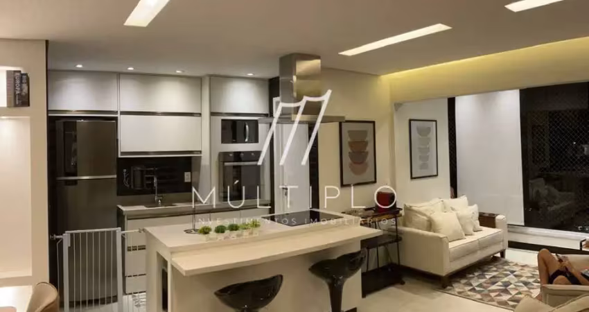 Apartamento com 3 quartos e 2 suítes finamente decorado em alphaville