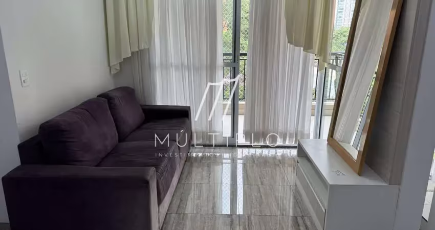 Amplo apartamento com 2 quartos sendo 1 suíte em alphaville