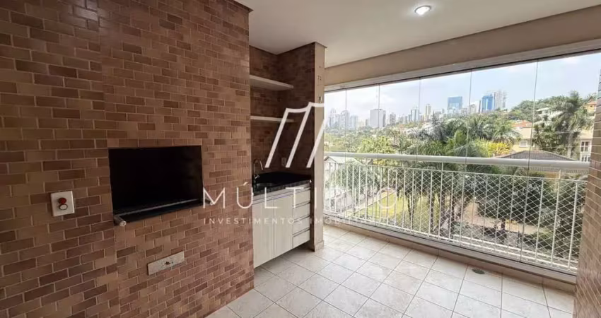 Apartamento com 2 quartos com varanda gourmet para locação em alphaville