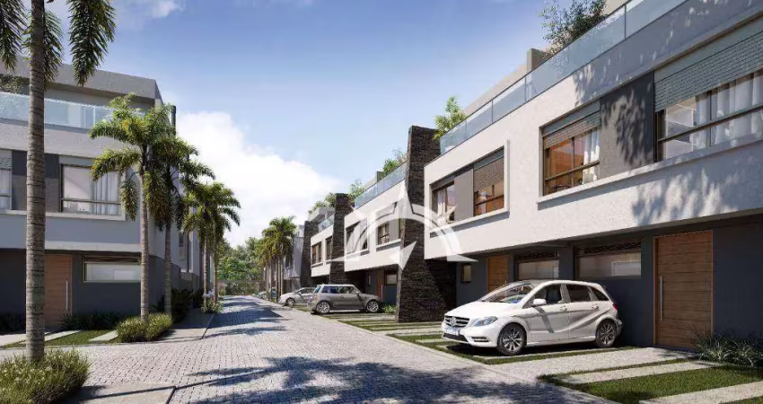 Sobrado com 3 dormitórios à venda, 144 m² por r$ 1.032.000,00 - jardim itu sabará - porto alegre/rs