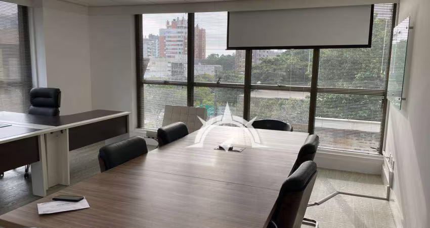 Sala comercial mobiliada de 54m² - Auxiliadora