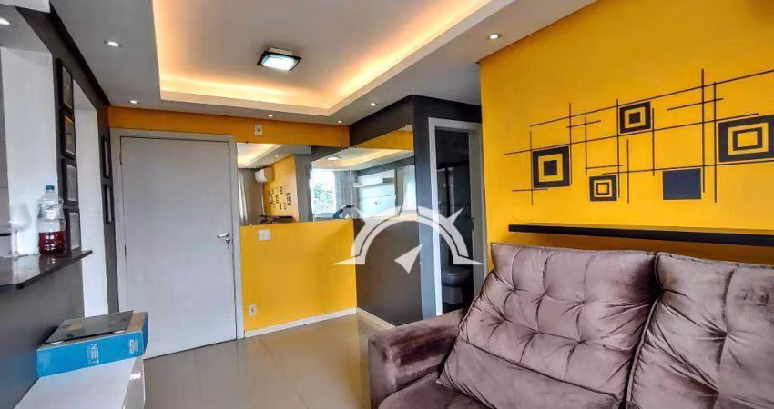 Apartamento MOBILIADO com 2 dormitórios à venda, 52 m² por R$ 235.000 - Passo das Pedras - Porto Alegre/RS