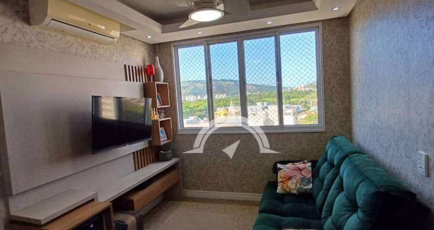 Apartamento semi mobiliado 2D