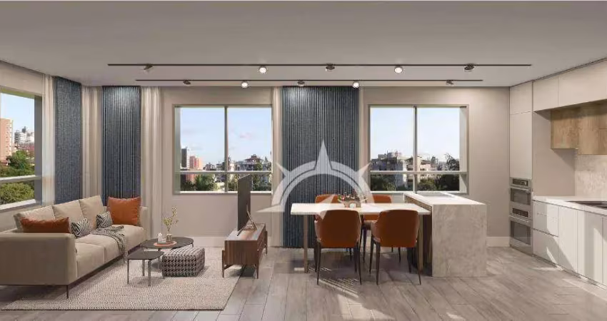 Apartamento com 1 dormitório à venda, 40 m² por r$ 395.000 - passo dareia - porto alegre/rs