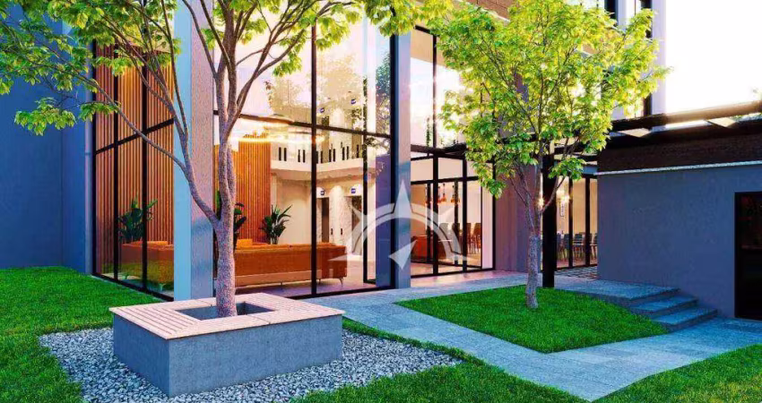 Apartamento com 1 dormitório à venda, 53 m² por r$ 460.000 - passo dareia - porto alegre/rs