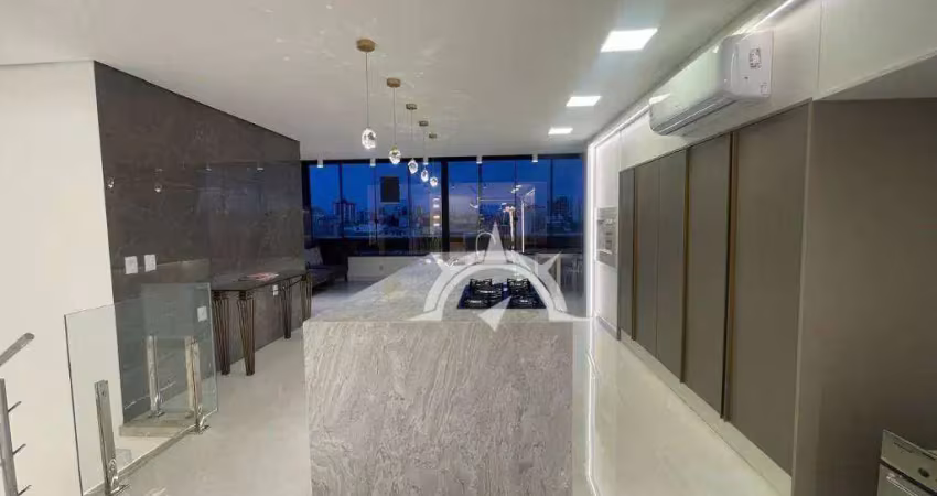 Apartamento duplex com 3 dormitórios para alugar, 200 m² por r$ 10.000/mês - passo d'areia - porto alegre/rs