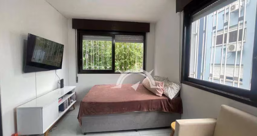 Apartamento com 1 dormitório à venda, 45 m² por r$ 150.000,00 - vila ipiranga - porto alegre/rs