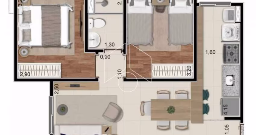 Residencial Apartamento em Marília