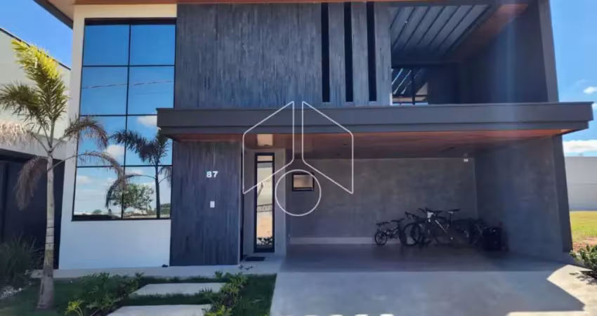Casa em condomínio fechado com 4 quartos à venda na Avenida das Esmeraldas, Quadra F, 500072, Jardim Tangará, Marília