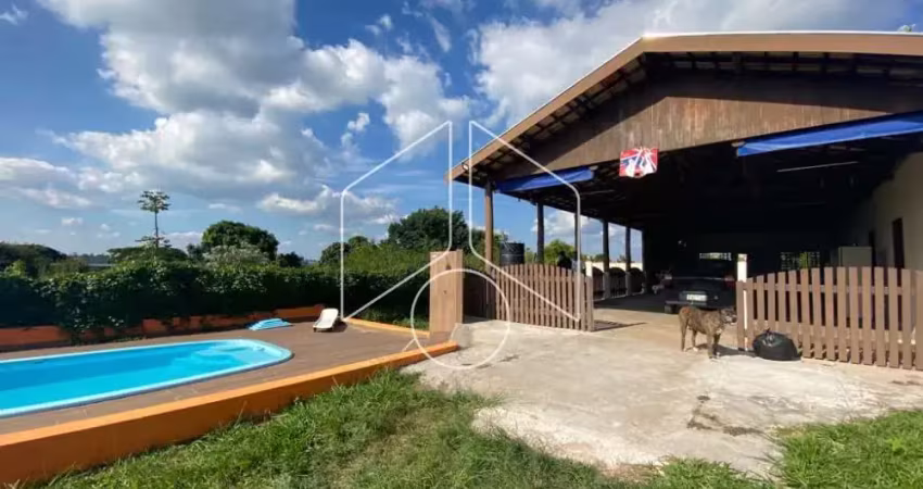 Chácara / sítio com 4 quartos à venda na Rua Dos Angilis, 8144, Área Rural de Marília, Marília