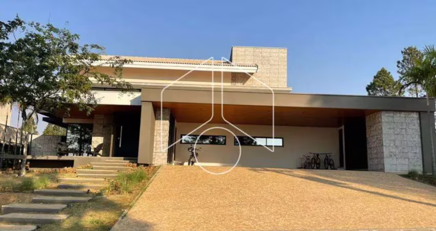 Casa em condomínio fechado com 4 quartos à venda na Avenida dos Jasmins, 99, Loteamento Residencial Vale do Canaã, Marília