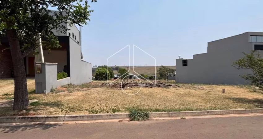 Terreno Dentro de Condomínio em Marília