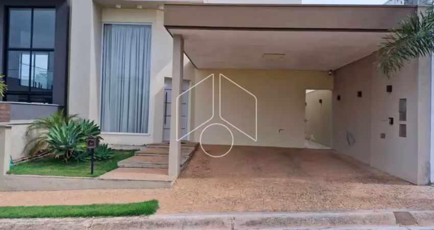 Casa em condomínio fechado com 3 quartos à venda na Rua Cleyde Maria Garcia Castanho de Almeida, Quadra A, 9157, Esmeralda Residence II, Marília
