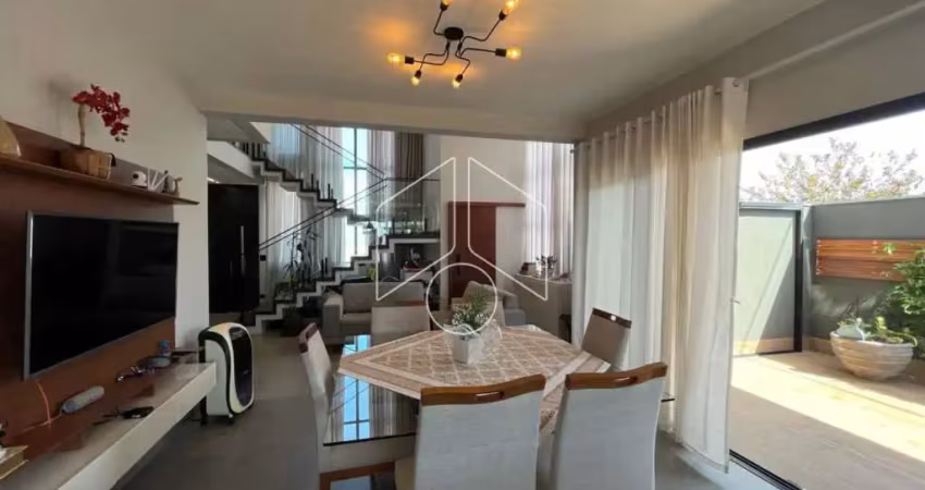 Casa em condomínio fechado com 3 quartos à venda na Avenida Antônio Borella, Quadra 06, 10286, Jardim São Domingos, Marília