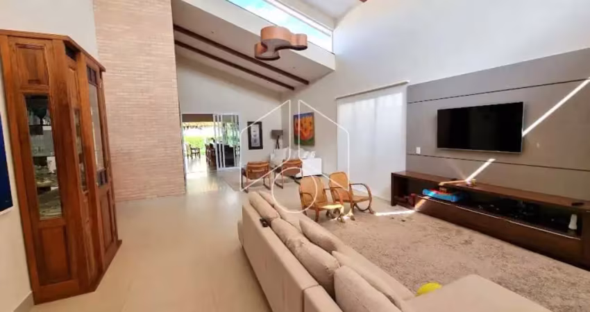 Casa em condomínio fechado com 3 quartos à venda na Avenida Antônio Borella, Quadra 09, 10258, Jardim São Domingos, Marília