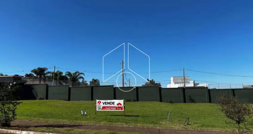 Terreno comercial à venda na Avenida Doutor José Guimarães Toni, 60671, Jardim América, Marília