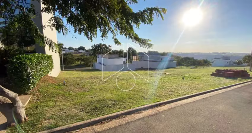 Terreno em condomínio fechado à venda na Avenida Brigadeiro Eduardo Gomes, 407187, Residencial Vale Verde, Marília