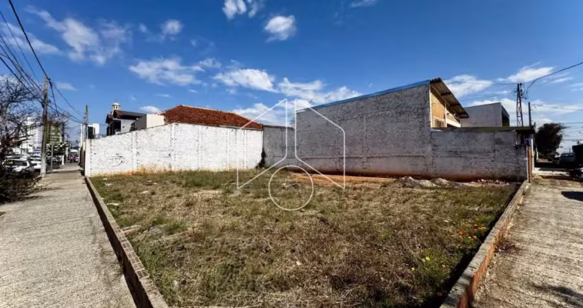 Terreno comercial à venda na Avenida Santo Antônio, 80961, Centro, Marília