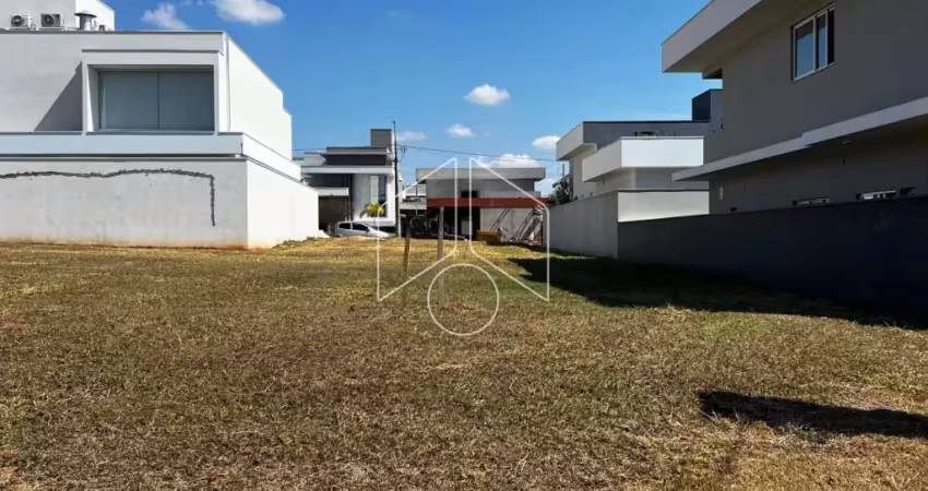 Terreno em condomínio fechado à venda na Avenida Antônio Borella, Quadra 11, 10272, Jardim São Domingos, Marília