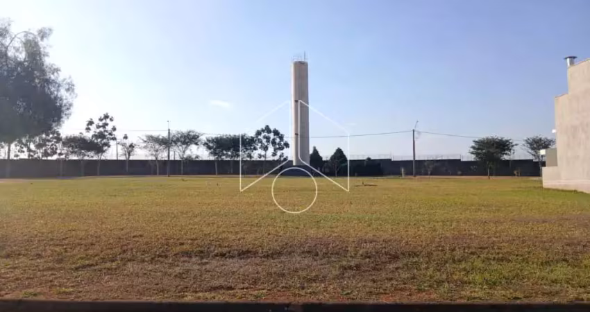 Terreno em condomínio fechado à venda na Avenida dos Jardins, Quadra A, 10095, Jardins de Monet, Marília