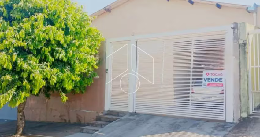 Casa com 3 quartos à venda na Rua Stella Fassina Detregiachi, casa, 10675, Núcleo Habitacional Nova Marília, Marília