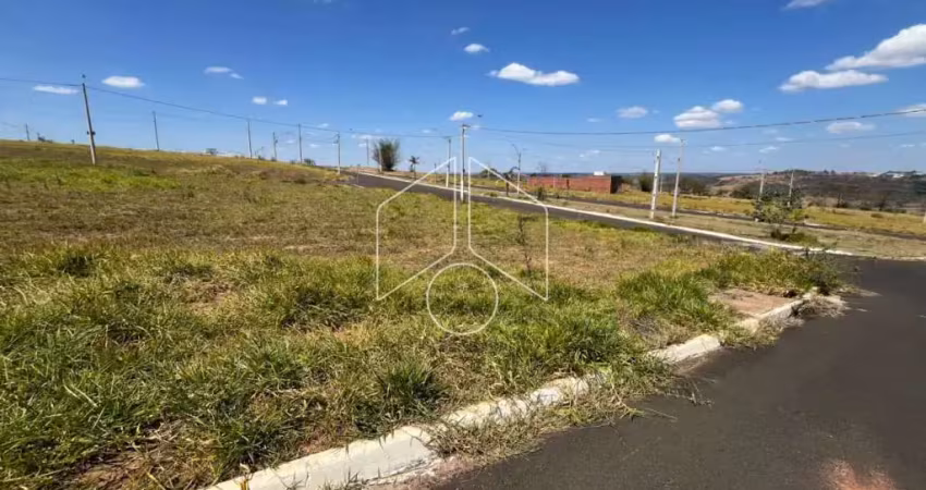 Terreno à venda na Rua Nelson da Silveira Teixeira, 81, Parque das Flores, Marília