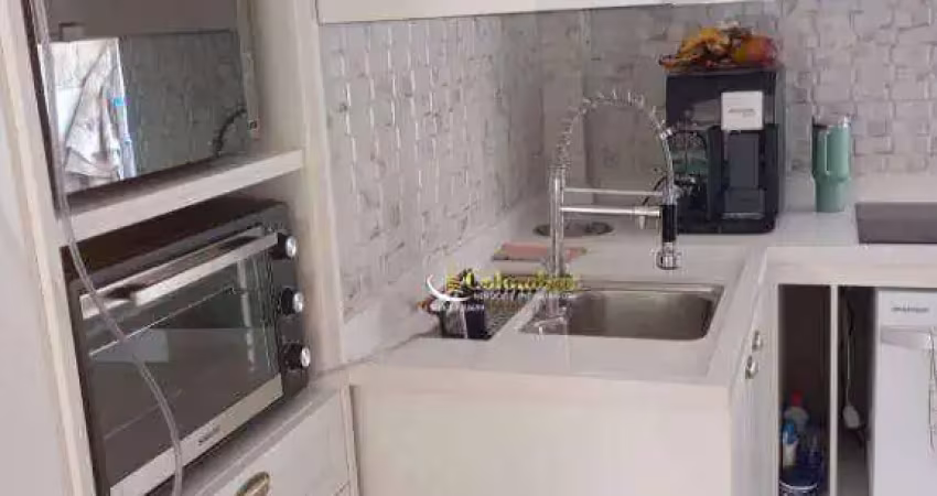 Apartamento com 2 dormitórios à venda, 50 m² - jardim são caetano - são caetano do sul/sp