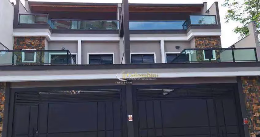 Sobrado com 3 dormitórios à venda, 210 m² - Jardim - Santo André/SP