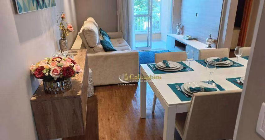 Apartamento à venda, 64 m² por R$ 572.295,59 - Campestre - Santo André/SP