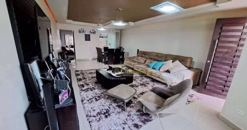 Sobrado com 4 dormitórios à venda, 320 m² por r$ 1.220.000,00 - vila alpina - santo andré/sp