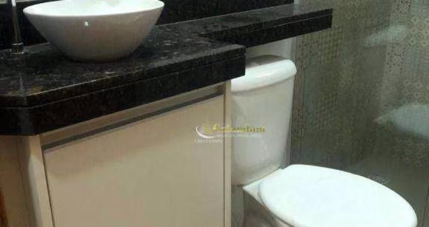 Apartamento com 2 dormitórios à venda, 62 m² por R$ 405.000,00 - Vila Tibiriçá - Santo André/SP