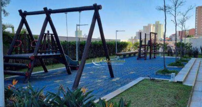 Apartamento com 3 dormitórios à venda, 94 m² por R$ 843.000,00 - Vila Valparaíso - Santo André/SP