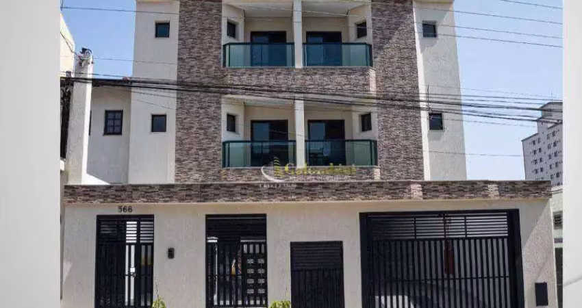 Apartamento com 3 dormitórios à venda, 83 m² por r$ 675.000,00 - jardim santo antônio - santo andré/sp