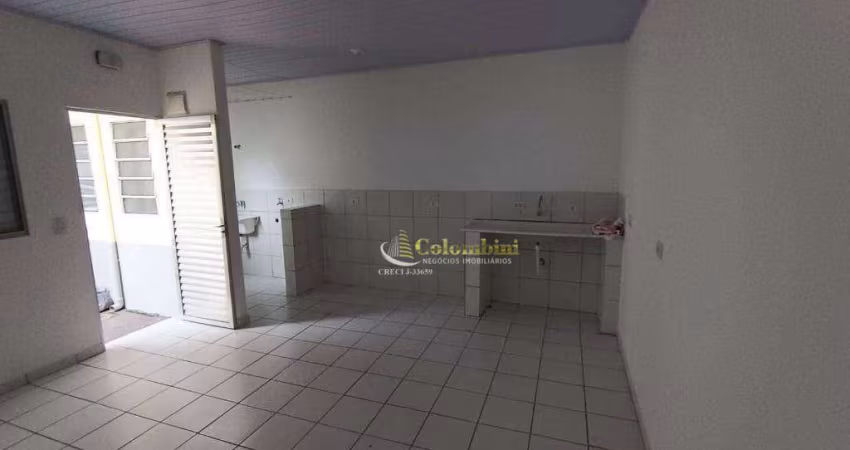 Casa com 1 dormitório para alugar, 50 m²  - Prosperidade - São Caetano do Sul/SP