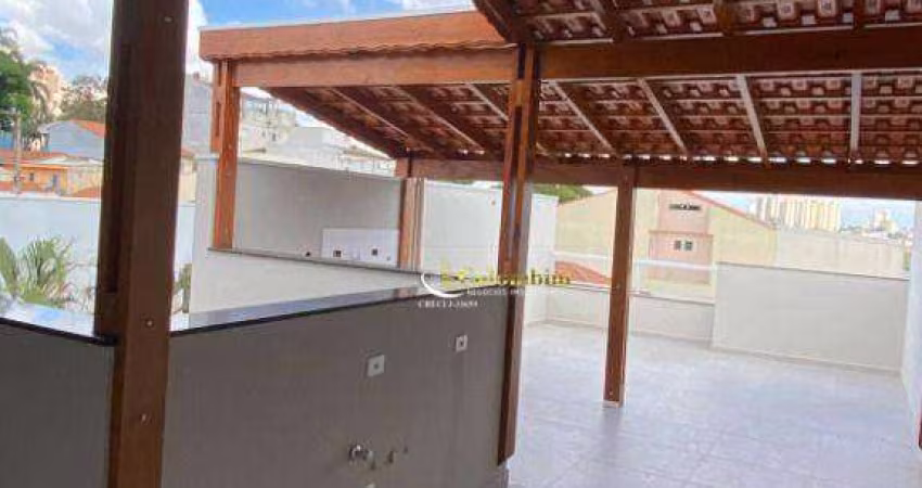 Cobertura com 2 dormitórios à venda, 54 m² - Parque das Nações - Santo André/SP