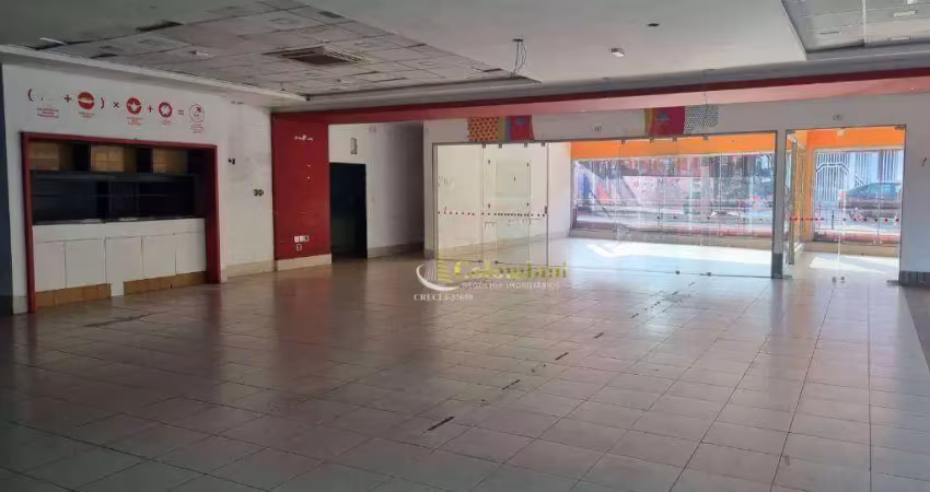 Salão para alugar, 1200 m² - jardim são caetano - são caetano do sul/sp