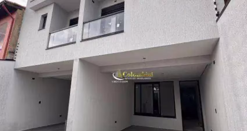 Sobrado com 3 dormitórios à venda, 105 m²  vila francisco matarazzo - santo andré/sp