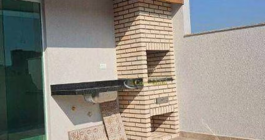 Cobertura com 2 dormitórios à venda, 102 m² por R$ 505.000 - Jardim das Maravilhas - Santo André/SP