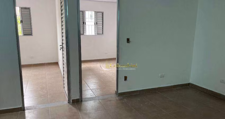 Casa com 2 dormitórios para alugar, 54 m² por R$ 1.922,76/mês - São José - São Caetano do Sul/SP