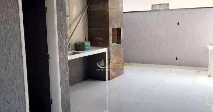 Sobrado novo com 2 dormitórios à venda, 110 m² por r$ 800.000 - jardim santo alberto - santo andré/sp